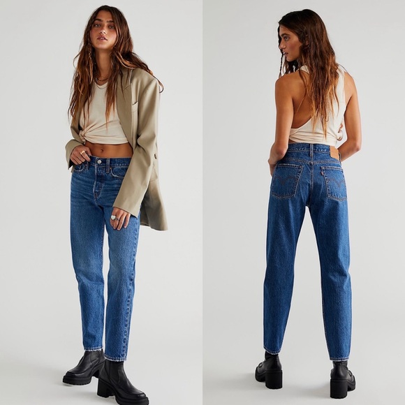 Levi's Denim - Levi’s Wedgie Icon High Rise (EUC) | Free People Jeans in Oxnard Edge